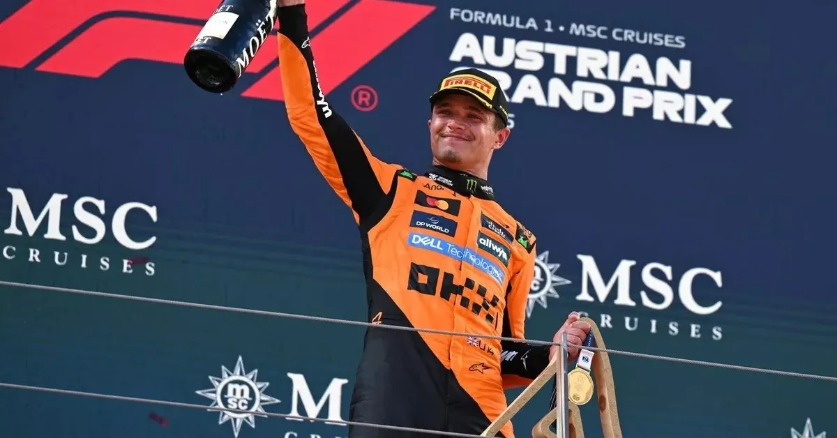 2025 Avusturya GP: Norris kazandı, Piastri ikinci, Verstappen yarış dışı!